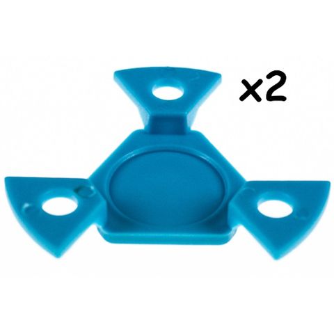 KIT COVER BRUSH MOTOR *BLUE* SET - 2 PIECES