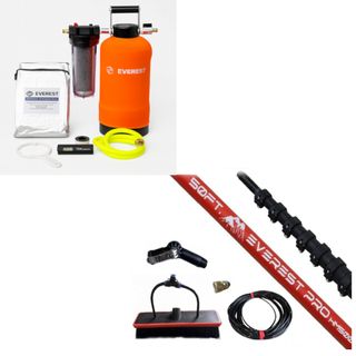 EVEREST PRO 50 PREMIUM CF POLE KIT + EVEREST 10L PURE WATER TANK W/ RESIN