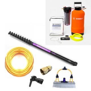 OVA8 50FT HI-MOD CARBON POLE KIT 15M + EVEREST 10L PURE WATER TANK W/ RESIN