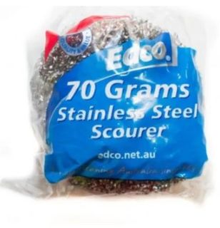 EDCO STAINLESS STEEL SCOURER 70G
