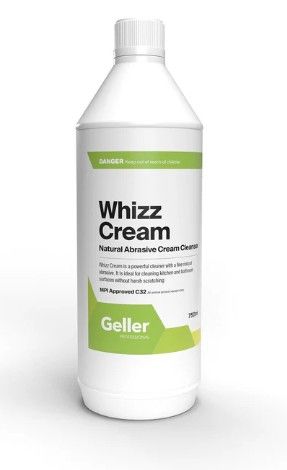 GELLER PROFESSIONAL WHIZZ CREAM SCOURER C32 750ML