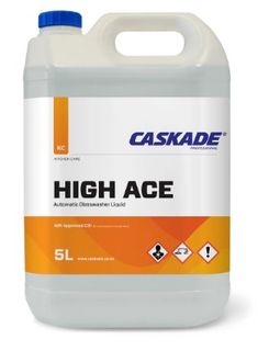 CASKADE HIGH ACE GLASS WASH 5L
