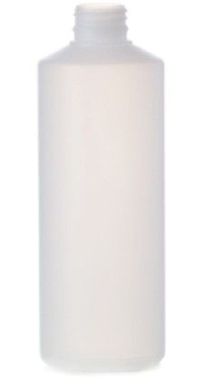HOUSEHOLD 28/410 CLEAR PLASTIC BOTTLE 500ML