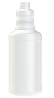 INDUSTRIAL 28/400 CLEAR PLASTIC SPRAY BOTTLE 1L