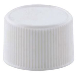 HOUSEHOLD 28/410 WHITE SCREW TOP CAP