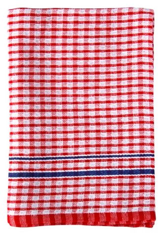 FILTA COTTON TEA TOWEL RED 45CM X 65CM