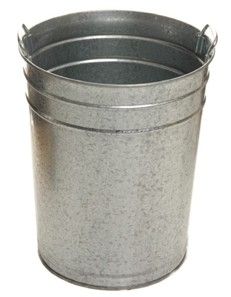 METAL RUBBISH BIN 60L
