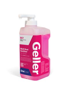 GELLER ONEDOSE SC7 MULTIQUAT NO RINSE SANITISER 1L
