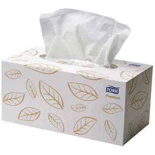 TORK EXTRA SOFT FACIAL TISSUE PREMIUM WHITE 2 PLY 224S X 24 PACKS