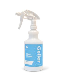 GELLER SPRAY BOTTLE FOR #6 GLASS AND STAINLESS STEEL CLEANER