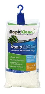 SABCO RAPID CLEAN MICROFIBRE MOP BLUE 350G
