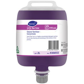 SUMA BAC D10 CLEANER SANITISER CONCENTRATE 2L (MPI C31)