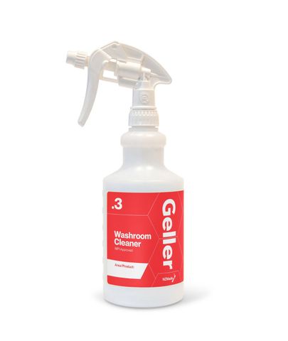 GELLER SPRAY BOTTLE FOR #3 WASHROOM CLEANER