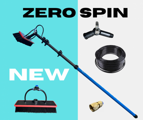EVEREST 15 ZERO SPIN HYBRID CARBON POLE COMPLETE KIT 3.6M - 4 SECTION