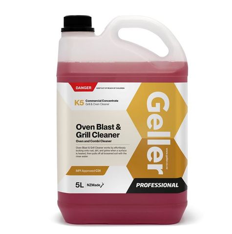 GELLER PROFESSIONAL OVEN BLAST CLEANER 5L (RED)