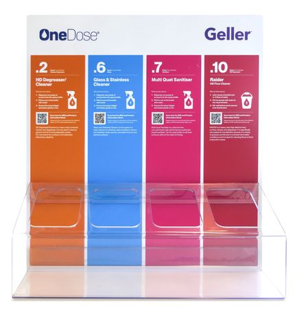 GELLER ONEDOSE FOOD RETAIL COMPLETE STATION (460MM X 520MM X 130MM) - #2, #6, #7 & #10