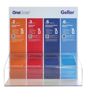 GELLER ONEDOSE GENERAL CLEANING COMPLETE STATION (460MM X 520MM X 130MM) - #2, #3, #5 & #6