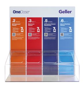 GELLER ONEDOSE GENERAL CLEANING COMPLETE STATION (460MM X 520MM X 130MM) - #2, #3, #5 & #6