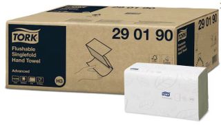 TORK H3 ADVANCED FLUSHABLE I/FOLD WHITE 2 PLY PAPER TOWEL 250S X 15