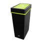 SABCO ENVIROPLASTIC DELUXE RECYCLING STATION BIN 40L - GREEN: ORGANICS