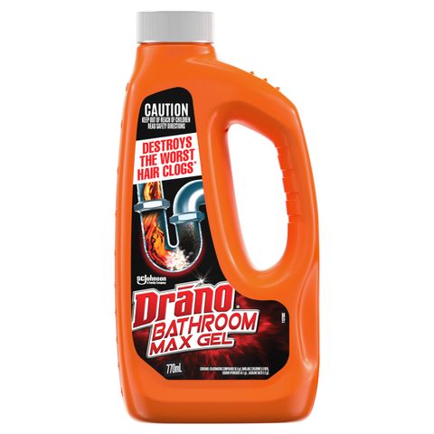 DRANO BATHROOM MAX GEL 770ML