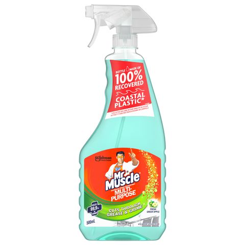 MR MUSCLE MULTI-PURPOSE DISINFECTANT 500ML - APPLE
