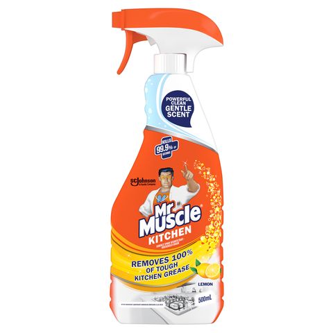 MR MUSCLE KITCHEN DISINFECTANT 500ML - LEMON CITRUS