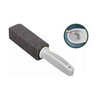 RapidClean Pumice Toilet Cleaning Scouring Stone with Handle
