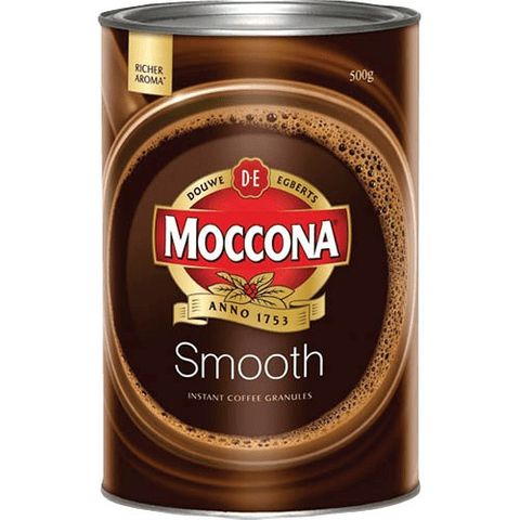 MOCCONA SMOOTH INSTANT COFFEE TIN 500G