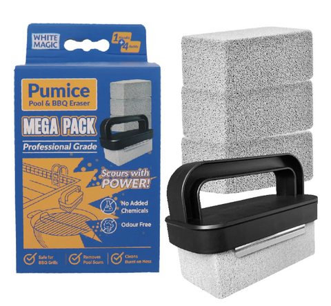 WHITE MAGIC PUMICE ERASER BLOCK 4PK