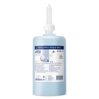 TORK S1 PREMIUM BLUE HAIR & BODY LIQUID SOAP 1L (MPI C52)