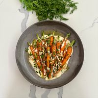 Roasted Carrot & Whipped Feta