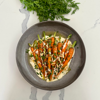 Roasted Carrot & Whipped Feta