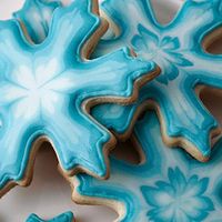 Recipe - Patterned Snowflake Cookies