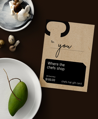 Chefs Hat Gift Voucher