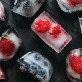 fancy ice cubes