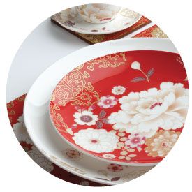 porcelain plates 