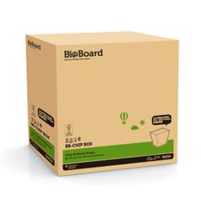 CHIP BOX BROWN, BIOBOARD 500CTN