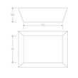TRAY #1 BROWN, BIOBOARD 50PCES