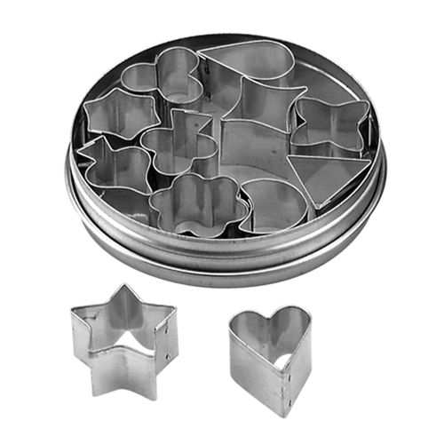 CUTTER SET 12PCE ASPIC TIN, T/KRAFT