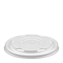 LID PLA 8OZ HOT BOWL, BIOPAK 50PCES