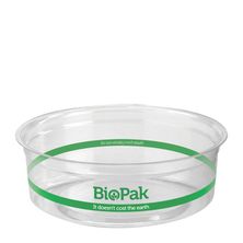 BOWL COLD CLEAR 240ML, BIOPAK 50PCES