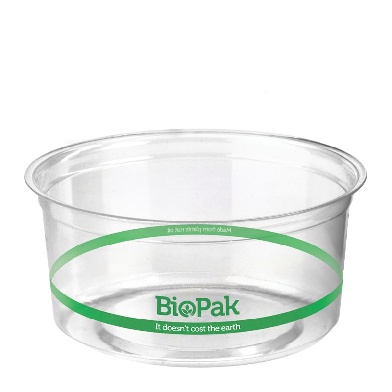 BOWL COLD CLEAR 360ML, BIOPAK 50PCES