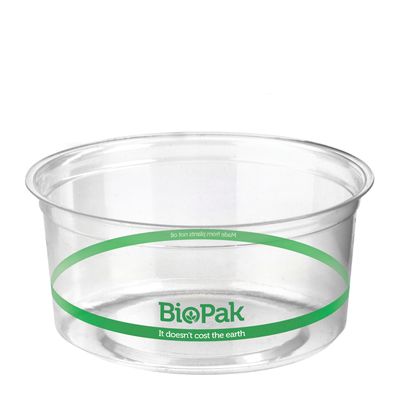 BOWL COLD CLEAR 360ML, BIOPAK 500CTN