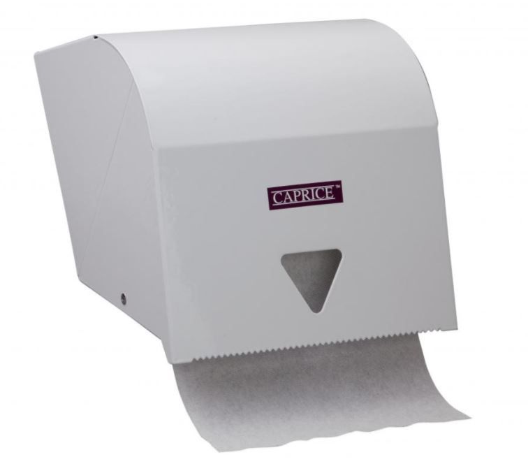 DISPENSER PAPER TOWEL ROLL WHT, CAPRICE