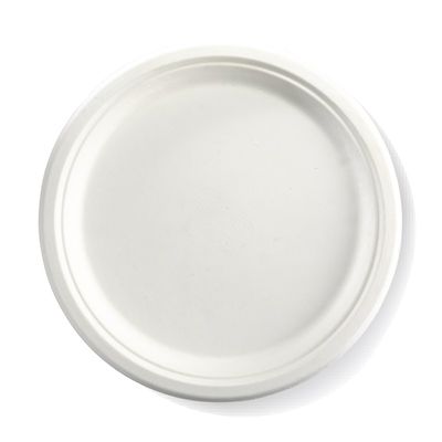 PLATE ROUND WHT 10IN 125PCE, BIOPAK