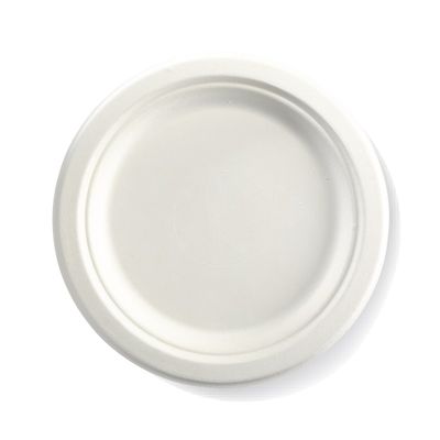 ROUND PLATE WHITE 09, BIOPAK