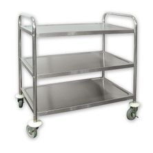 SERVING TROLLEY S/S 3 SHELF 860X535X930