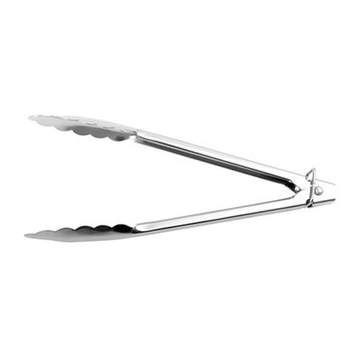 TONGS UTILITY W/CLIP 400MM S/ST, CI