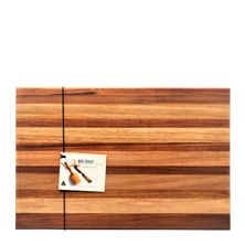 BOARD 500X340X70MM BLKWD/OAK, BIG CHOP